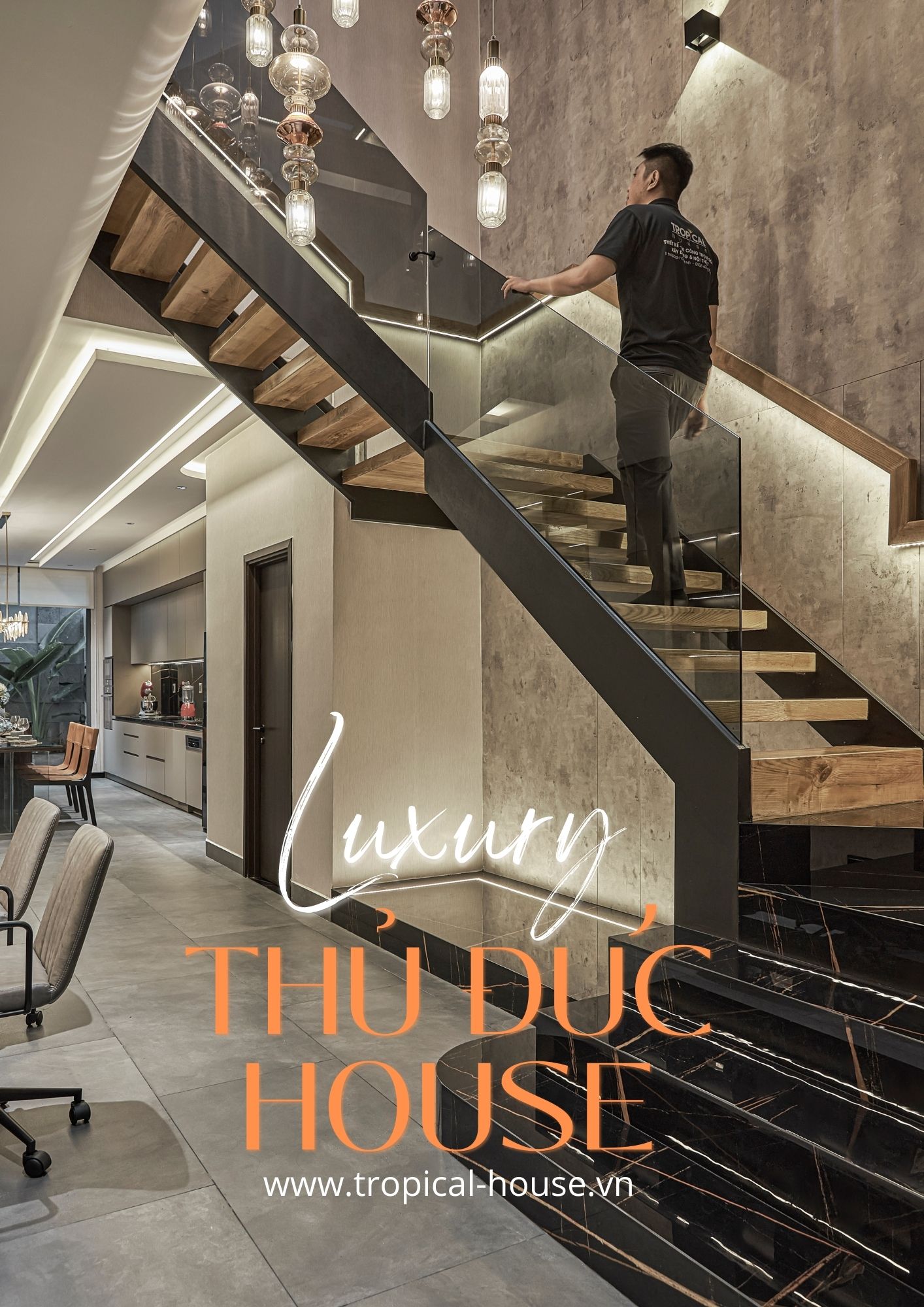 THI CÔNG NỘI THẤT NHÀ PHỐ THỦ ĐỨC HIỆN ĐẠI TINH TẾ TRONG THIẾT KẾ